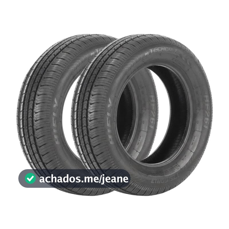 Kit 2 Pneus 175/60 R13 HIFLY HF-261 77H Aro 13 Novos