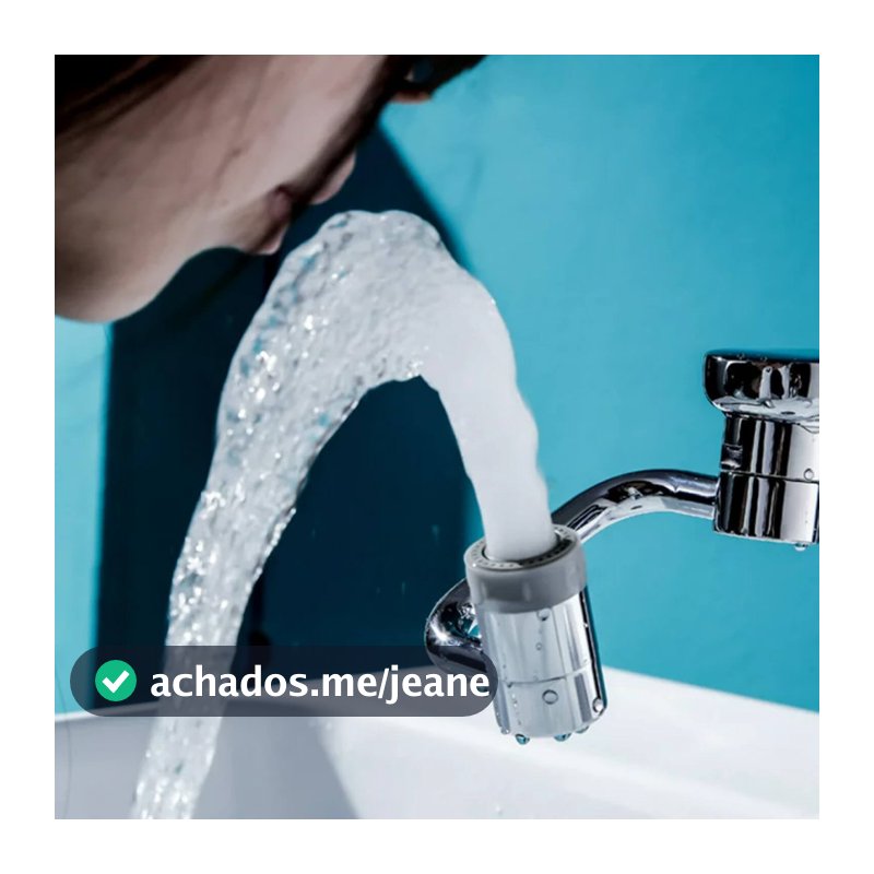 Extensor De Torneiras Universal Aerador Giratório Splash