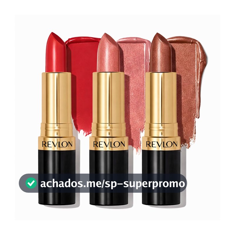 Batom Revlon Super Lustrous Cremoso - Várias Cores 4,2g