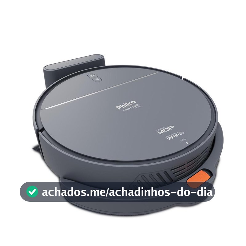 Robô Aspirador Philco Função MOP Bivolt PAS29A