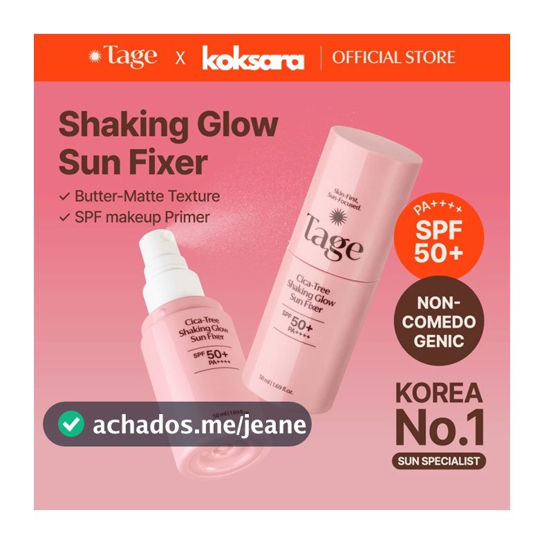 TAGE Cica-Tree Shaking Glow Sun Fixer 50ml