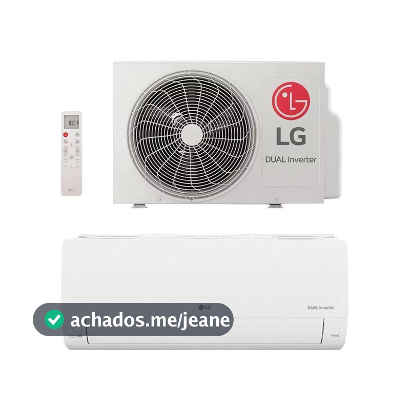 Ar Condicionado LG 9000 BTU S3NQ09AA31F Dual Inverter Frio