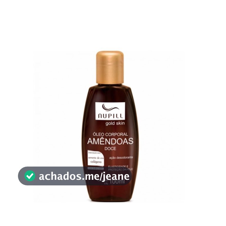 Nupill Óleo de Amêndoas Semente de Uva e Colágeno