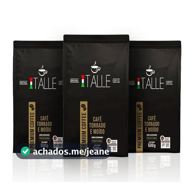 Café Torrado E Moído Tradicional  Kit 3