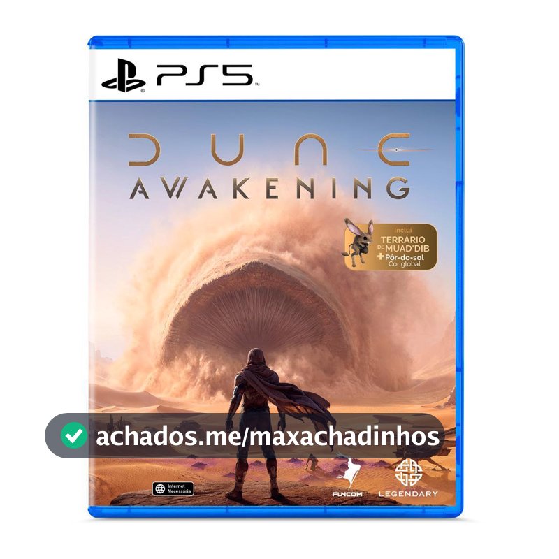 Dune Awakening Playstation 5 Midia Fisica