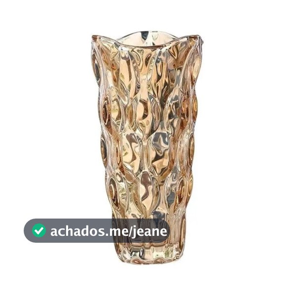 Vaso de vidro grosso primeira linha flores, decoração, sala