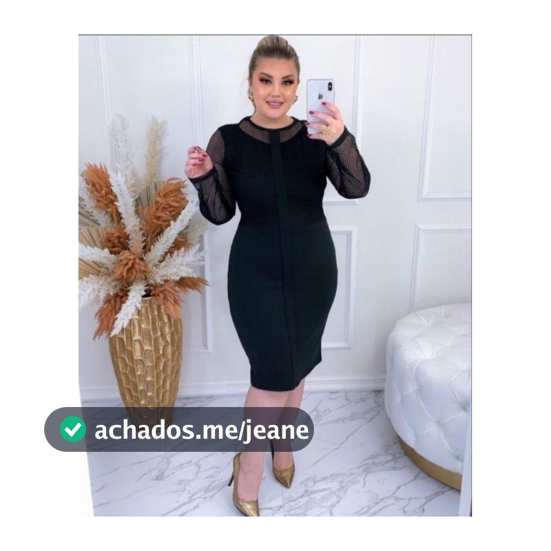 Vestido Helena Mid moda elegante moda modesta elastano rendado  moda Evangelica