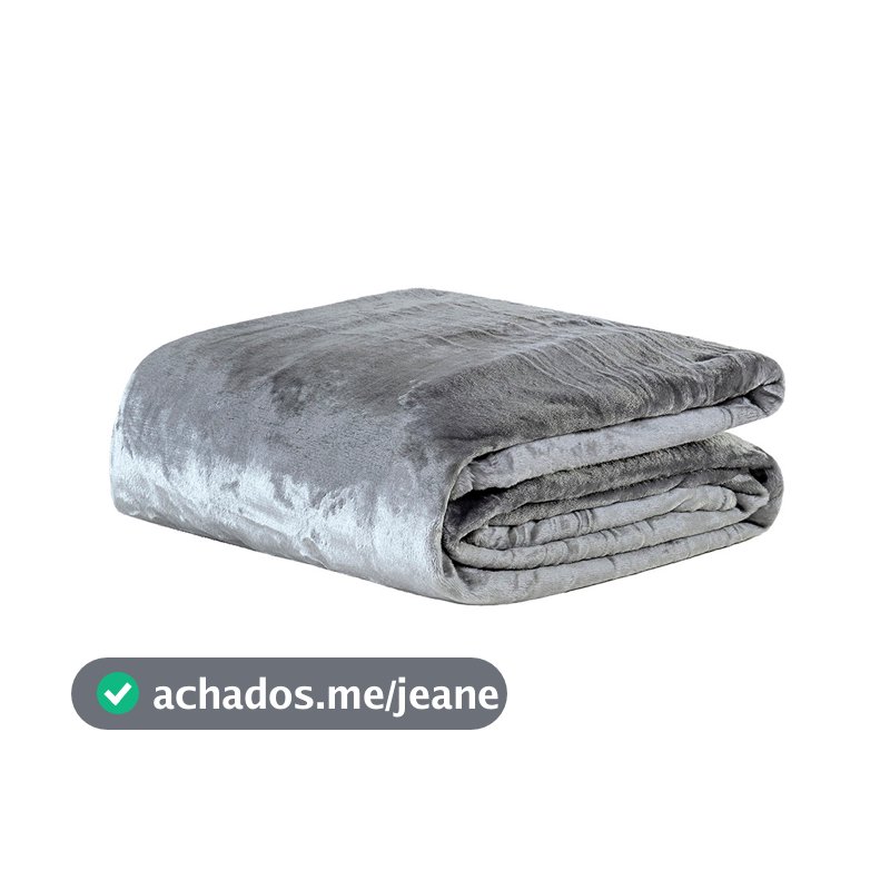 Cobertor Manta Flannel 2,20x2,40m Coberta Macia Quentinha Inverno