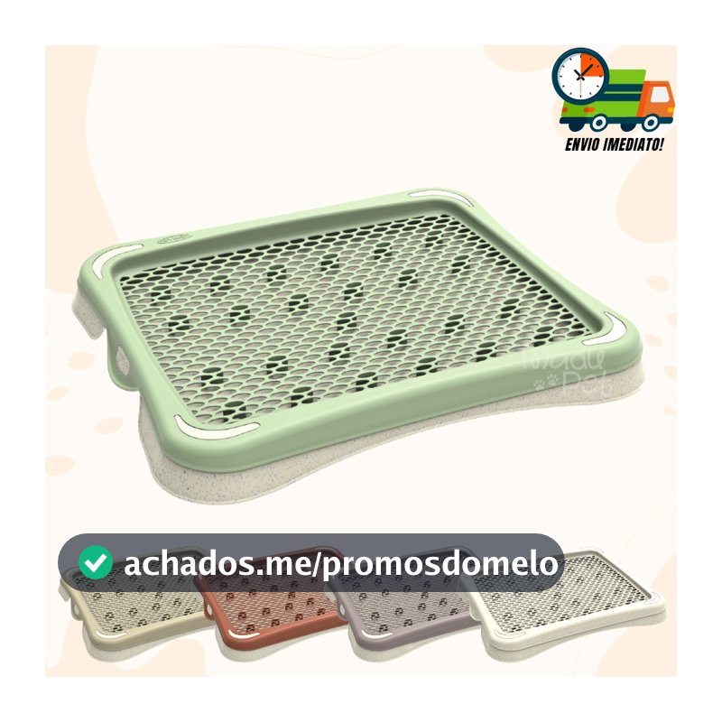 Sanitário Para Cães Lavável Pipi Tapete Higiênico Luxo Promoção Envio Imediato