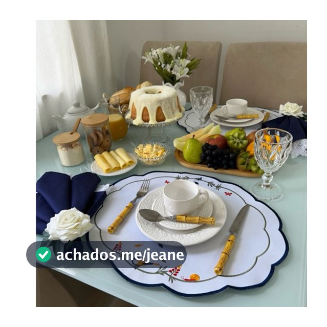 Jogo Americano para mesa posta, tema (branco/verso Bege) Elegante.IMPERMEÁVEL. Premium. kit com 2,4,6, 8… unidades.