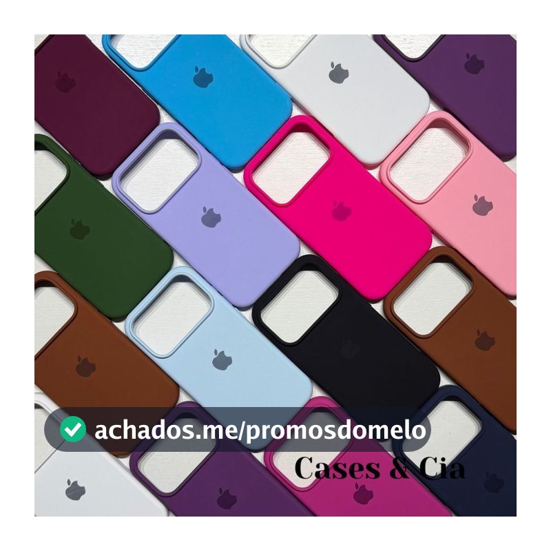 Capa Capinha Para iPhone 17 Pro Max Silicone Aveludada Protetora