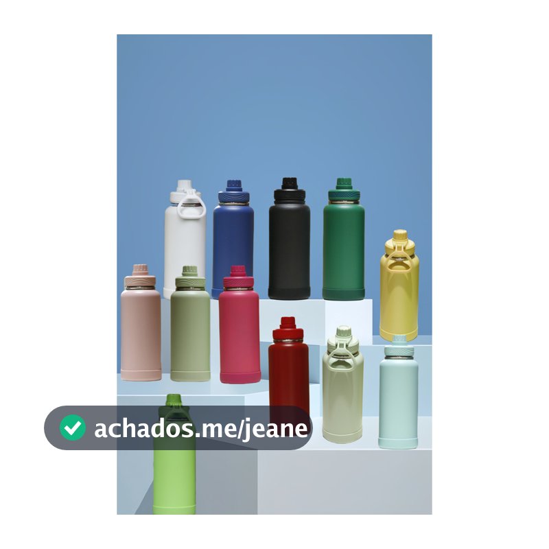 Garrafa sport Térmica 350/600/800 ML Bota De Silicone Protetora Com Aço inoxidável