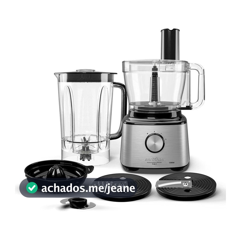 Multiprocessador Britânia Multifunções 5 em 1 1300W BMP2000