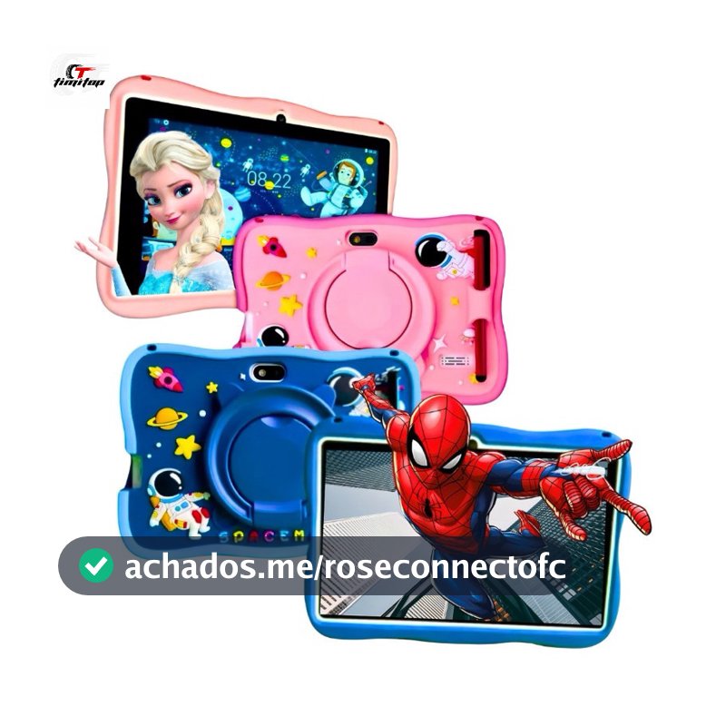 Tablet Infantil Kids 7 Polegada com wifi bluetooth Android Super Resistente Smart fang