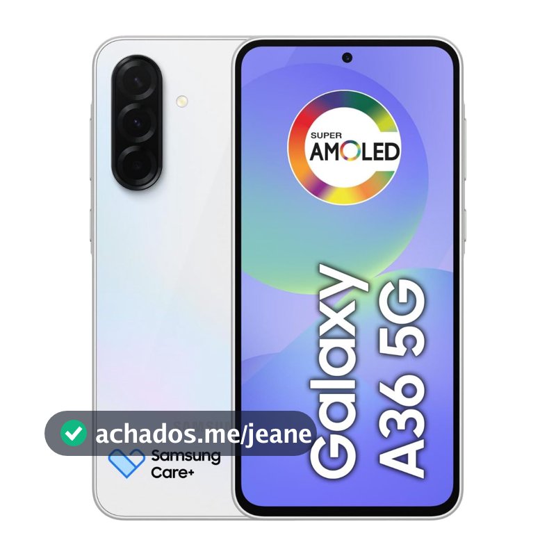 Smartphone Samsung Galaxy A36 5G 128GB — Branco