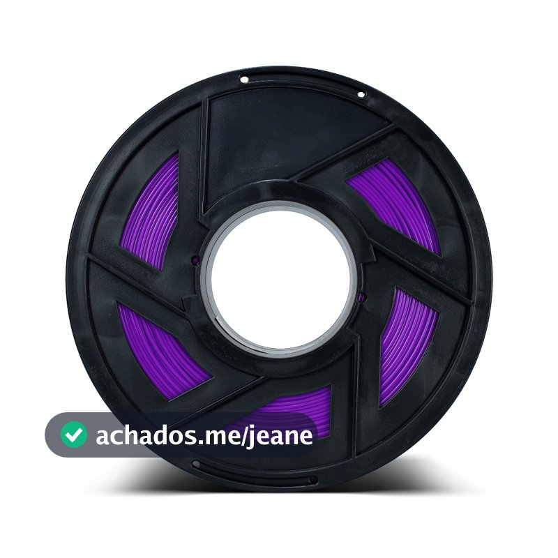 Filamento PLA EcoPlast 1.75mm 1kg - NÃO POSSUI COR DEFINIDA - GTMAX3D