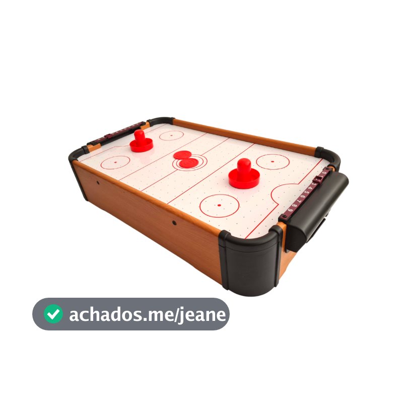 Mini Hockey De Mesa Jogo Air Completo Portátil Infantil