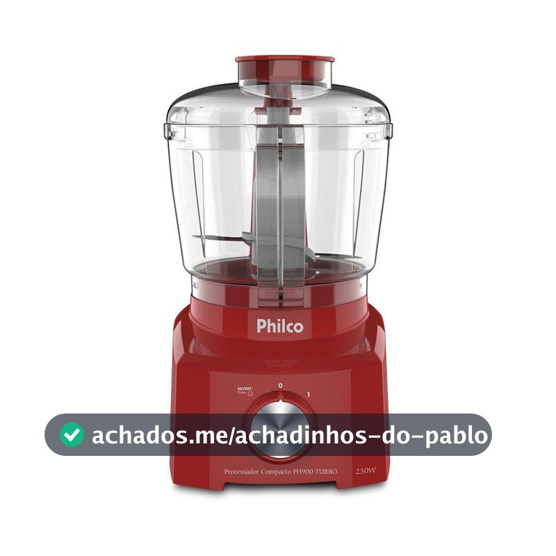 Processador Compacto Philco PH900V Turbo 250W 110V