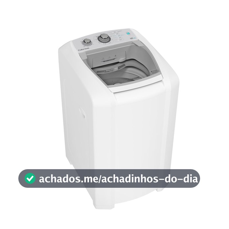 Lavadora de Roupas Automática Colormaq 12kg LCA12 Branca