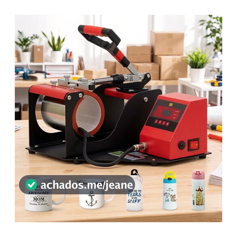 Prensa de caneca mini prensa termica 11OZ Estampar Caneca Sublimática 110v/220V