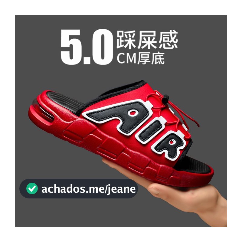 Moda Na Sandálias Masculinas De Sola Grossa Nova Venda Quente Casual Confortável Chinelos De Tamanho Grande