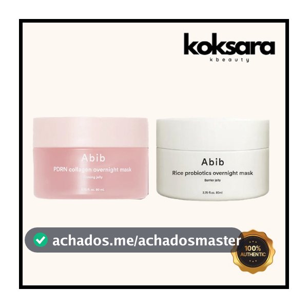 Abib Rice Probiotics /  PDRN Collagen Overnight Mask Barrier Jelly 80ml