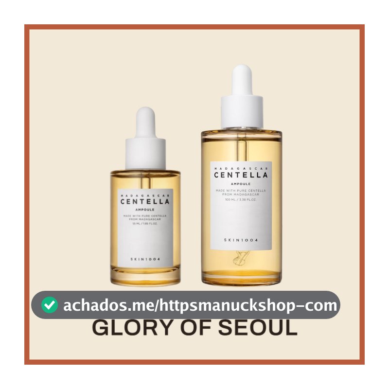 SKIN1004 Madagascar Centella Asiatica Ampoule Facial Serum 55ml, 100ml