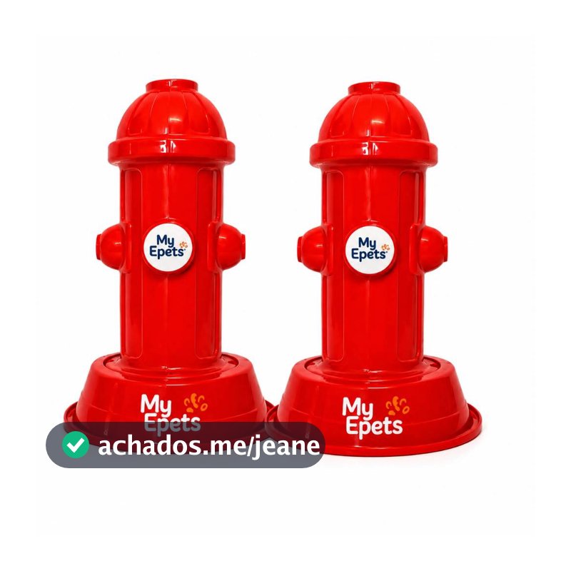 Kit 2 Sanitário Hidrante Fácil Xixi Para Cães Cachorro