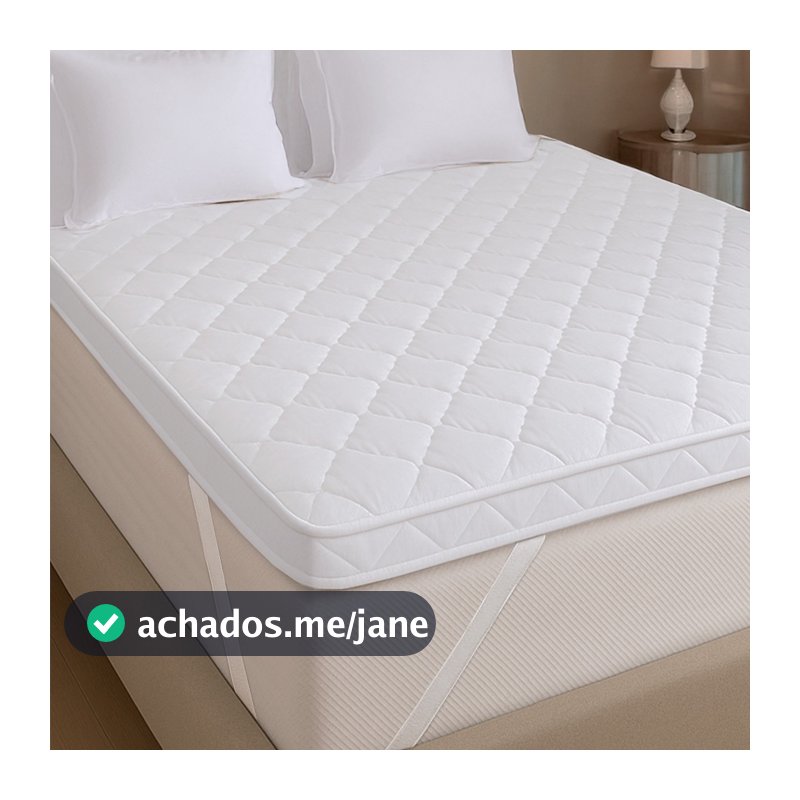 Pillow Top Espuma D33 Hipoalergênico BF Colchões - Solteiro, Casal, Queen e King