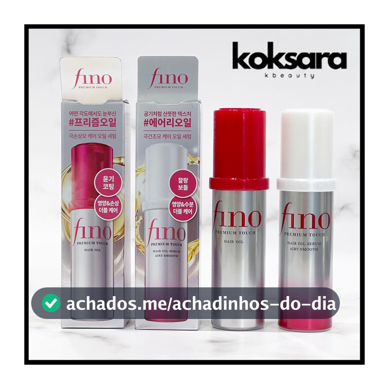 Fino Premium Touch Hair Oil 70ml, Oil Serum Airy Smooth 70ml