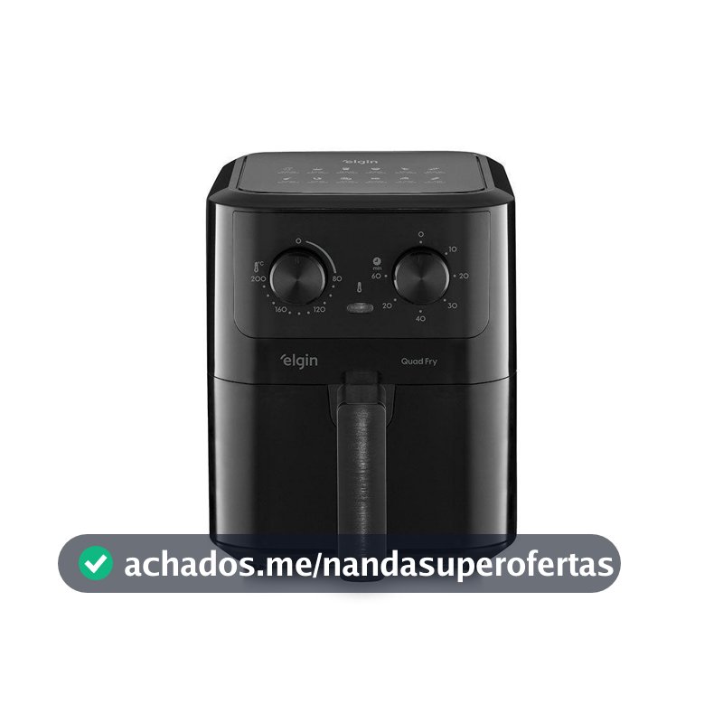 Fritadeira Air Fryer Elgin Quad Fry AFG42 4,2L 1400W 110V