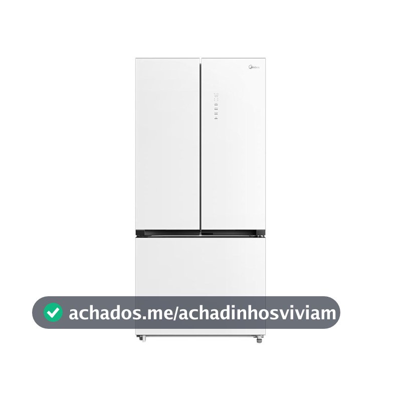 Geladeira Multidoor 672L Inverter Space Master Branca Midea