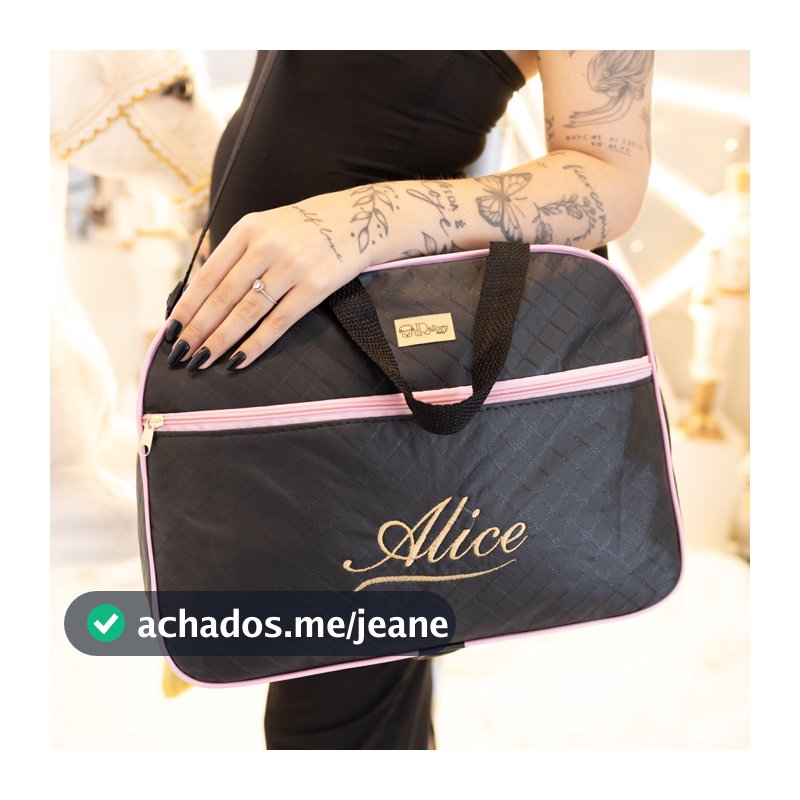 Bolsa Maternidade Grande Personalizado Modelo Luxo
