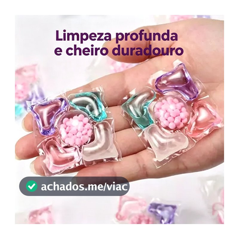 Detergente para Lavar Roupas Capsulas Concentrado Detergente Limpeza De Roupa Lavanderia Sabão Perfume Duradouro Lavagem