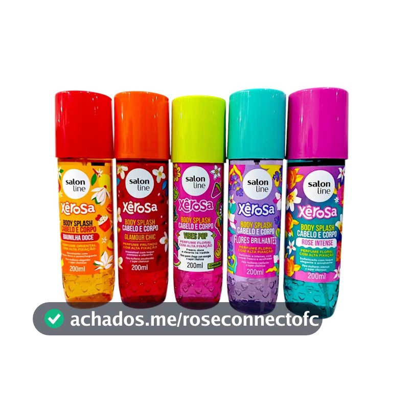 Body Splash Salon Line Para Corpo E Cabelo Xêrosa 200ml