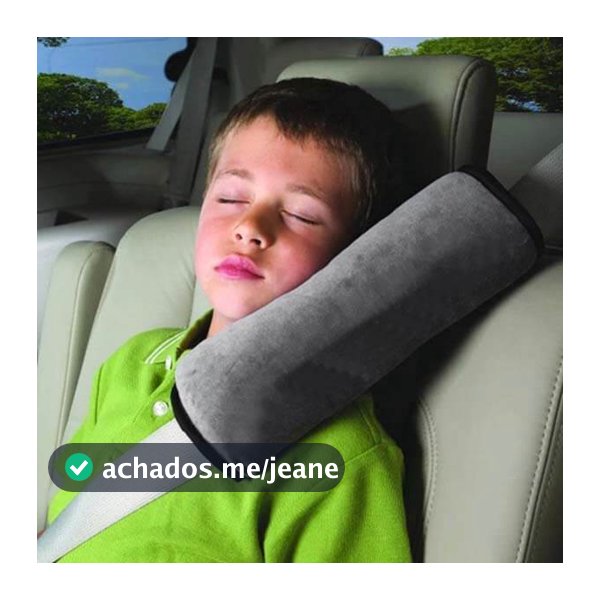 Almofada Protetor Ombro Cinto Segurança Carro Criança Infantil