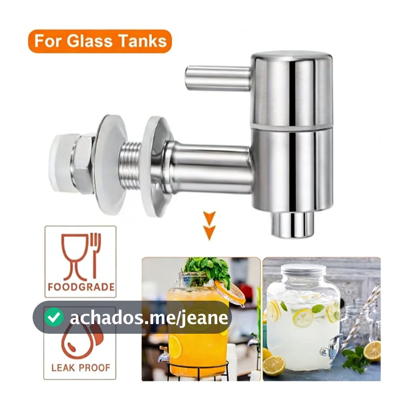 Torneira Inox Filtro De Barro Bebedouro Barril Vinho Durável para RV Camping Festas