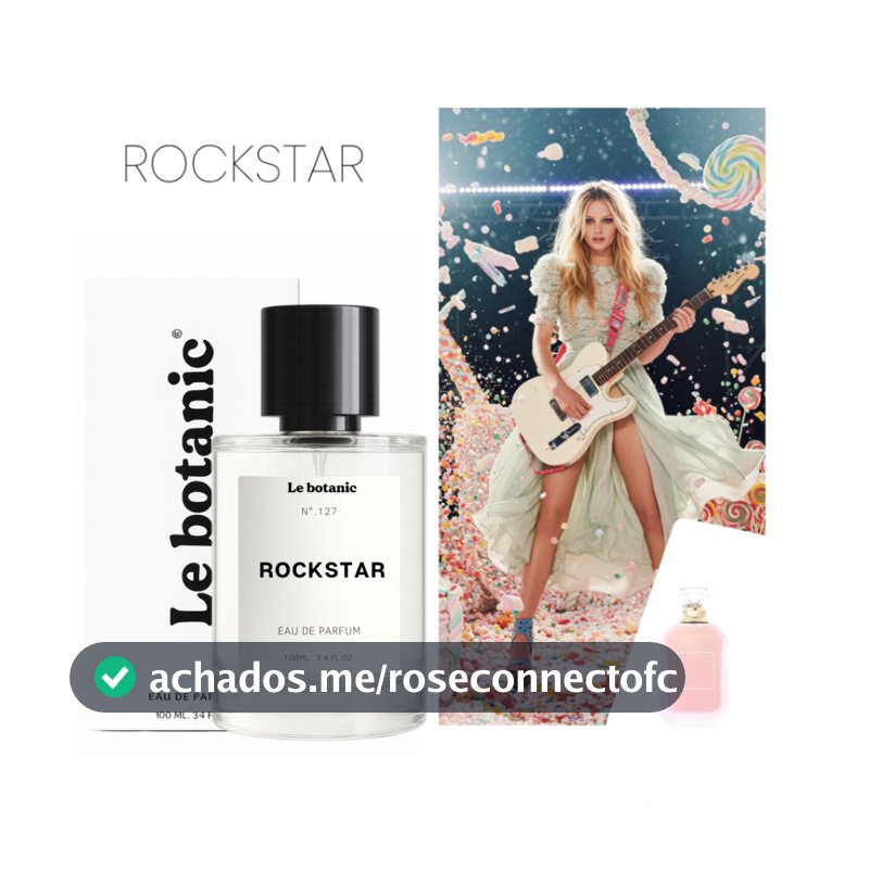 Perfume Rockstar - Le botanic - EDP - Travel Size - Alta Fixação