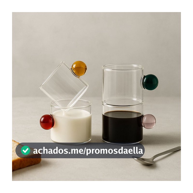Jogo de 6 Xícaras Dot 100ml