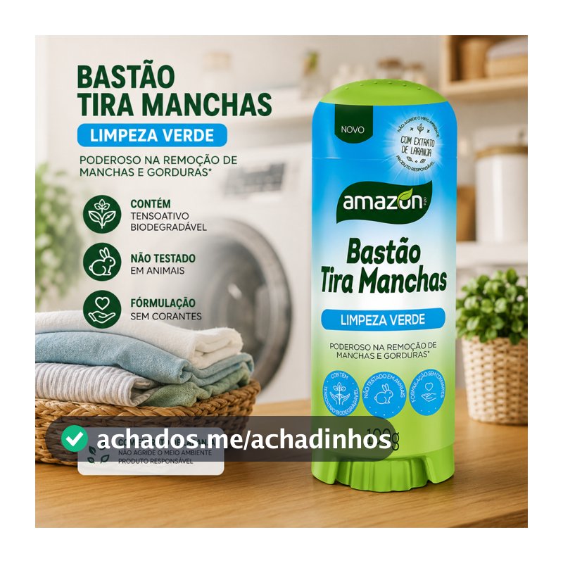 Bastão Tira Manchas Amazon - 100g