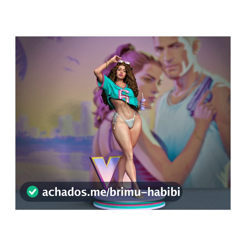Lucia Vice City Deluxe – Figure Colecionável Premium 16cm Estilo GTA VI