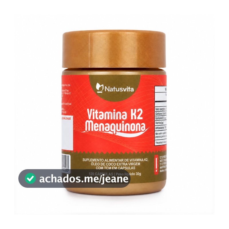 120/240/360 cápsulas Vitamina K2 Mk7 Importada Concentrada 149mcg Alta Absorção