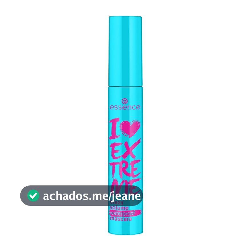 Máscara de Cílios I Love Extreme Crazy Volume Waterproof essence à prova d'água