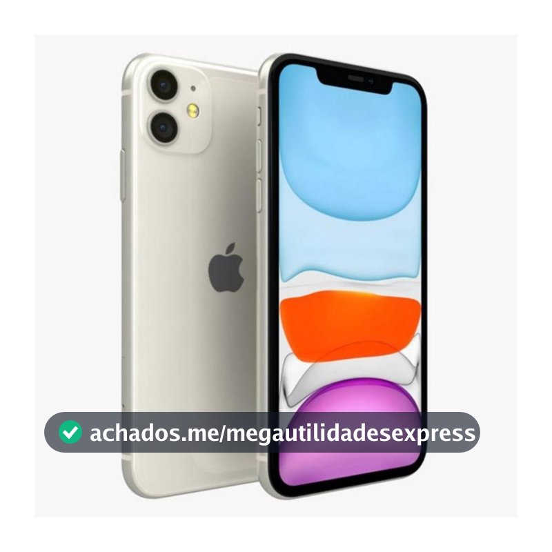Aparelho Iphone 11 Branco 128gb Apple - VITRINE