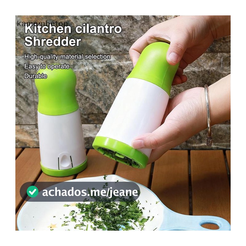 Moedor de ervas de alta qualidade, picador de coentro, pulverizador, utensílios de cozinha criativos