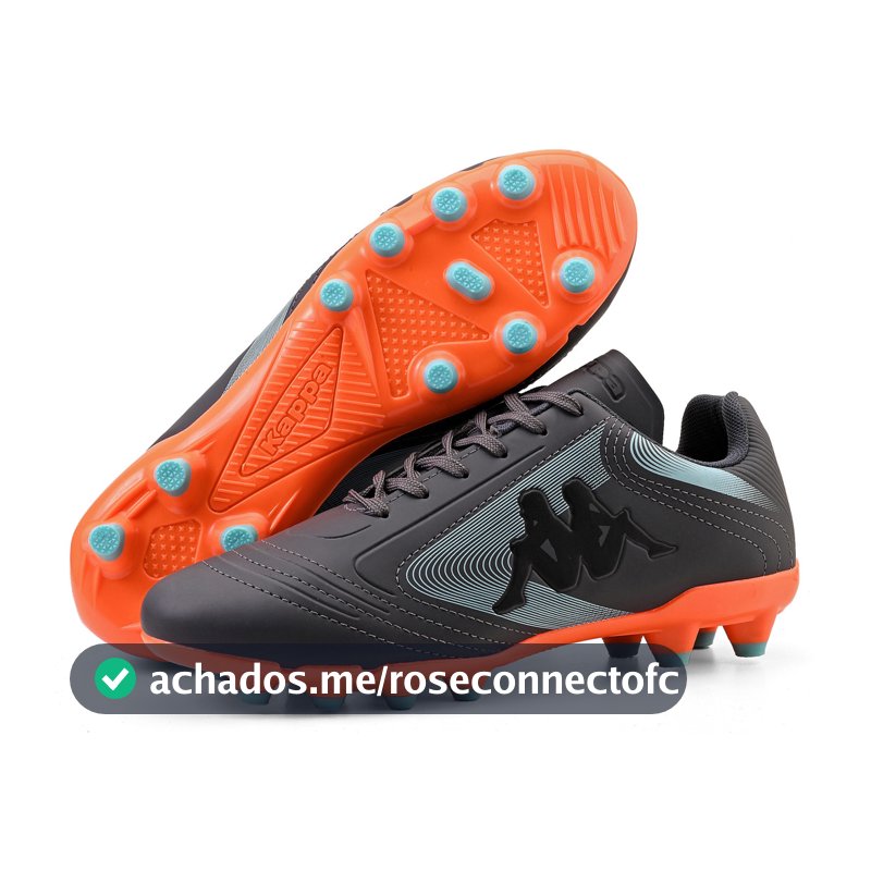 Chuteira Masculina Kappa Napoli Original Campo Masculino Confortável Macia
