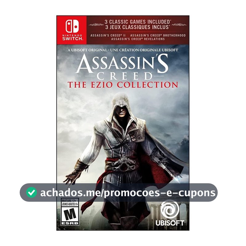 Assassins Creed The Ezio Collection Switch Midia Fisica