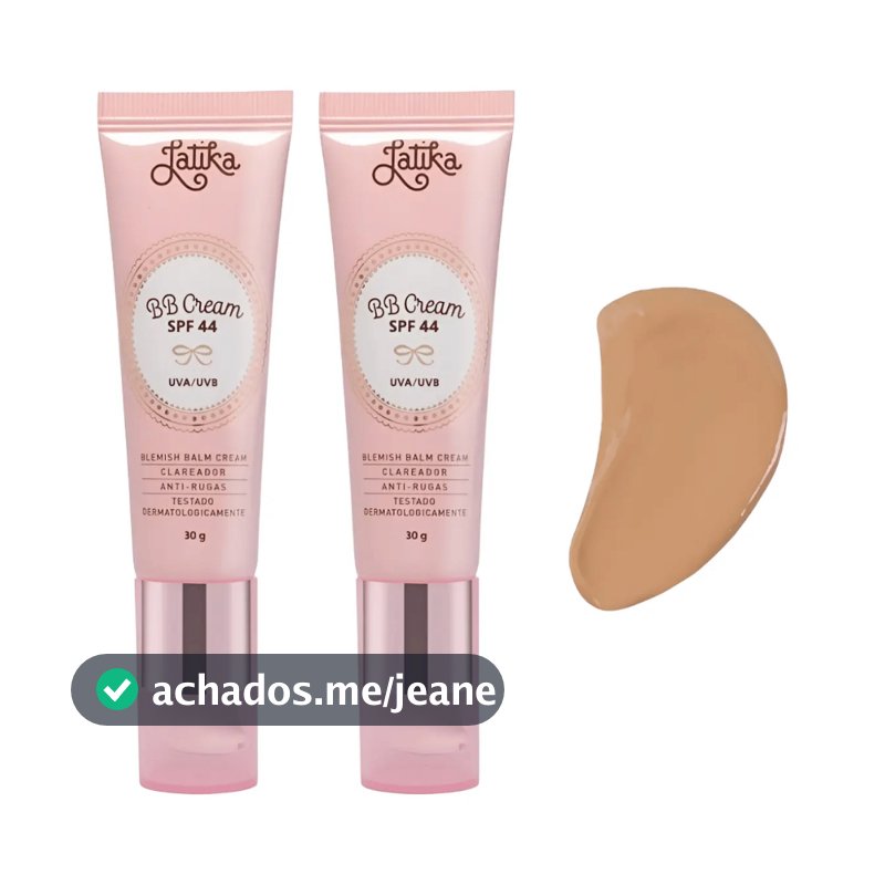 Kit 2 Bb Cream Latika Fps 44 30ml