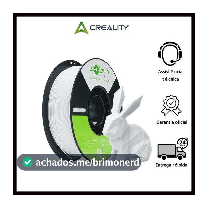 Creality Soleyin Ultra PLA 1.75mm Filamento Impressora 3D （12kg ）