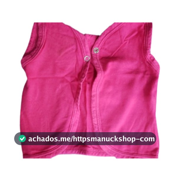 Colete Infantil Menina Rosa RN
